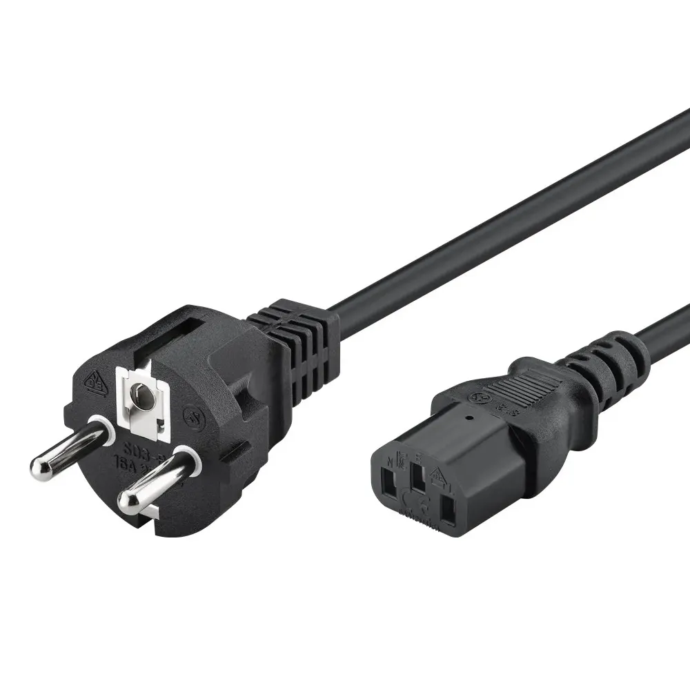 Optimus naponski kabel - C13 na C14, 1.5 m, crni - Zagreb