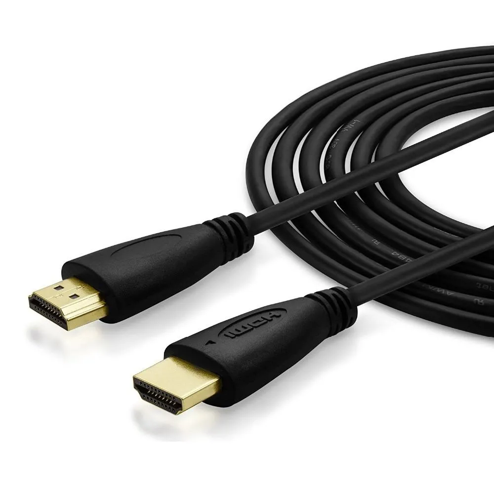 HDMI kabel (1.5m, HDMI Muški na Muški 2.0v, pleteni/metalno kućište, crni) - Zagreb