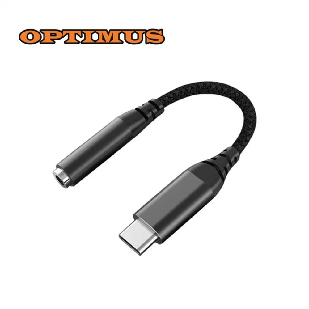 Optimus DAC Audio Adapter (0.15m, USB-C na 3.5mm ženski, crni) - Zagreb