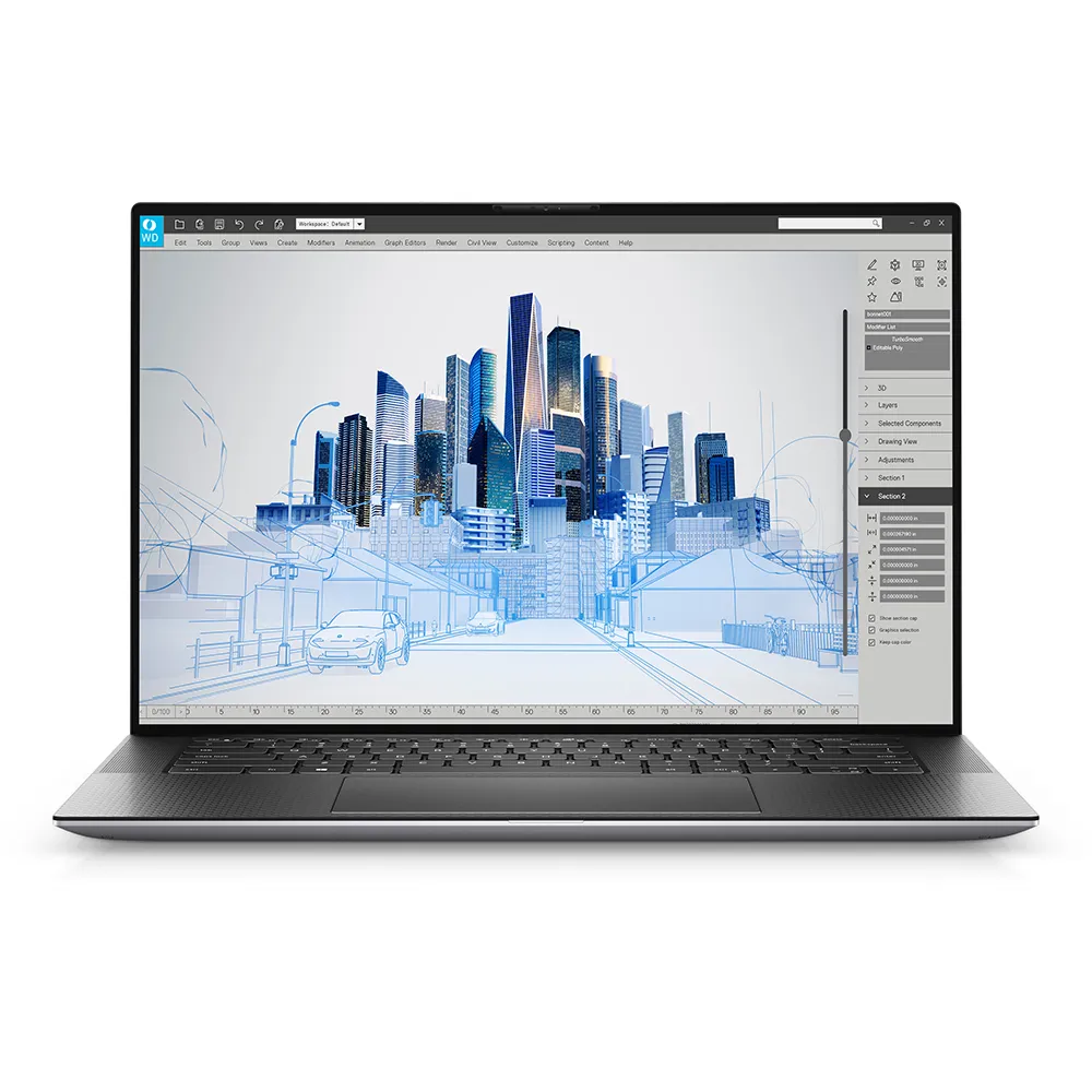 dell precision 5560 intel core i7-11850h / 32 gb ddr4 / 512 gb nvme ssd / 15,6" wuxga / nvidia rtx a2000 / win 11 pro - slika 1