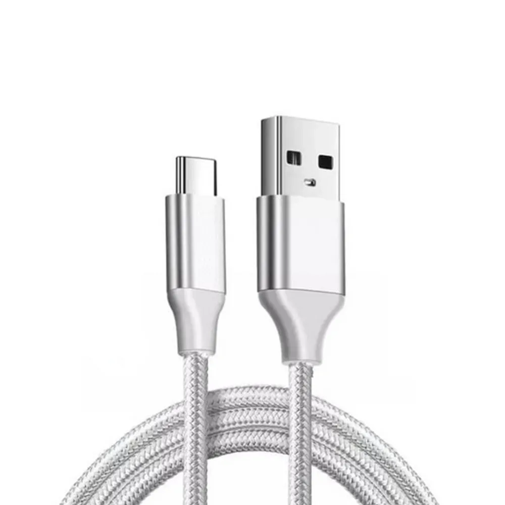 Optimus USB data kabel (1.5m, USB-C na USB-A, pleteni/najlon, bijeli) - Zagreb