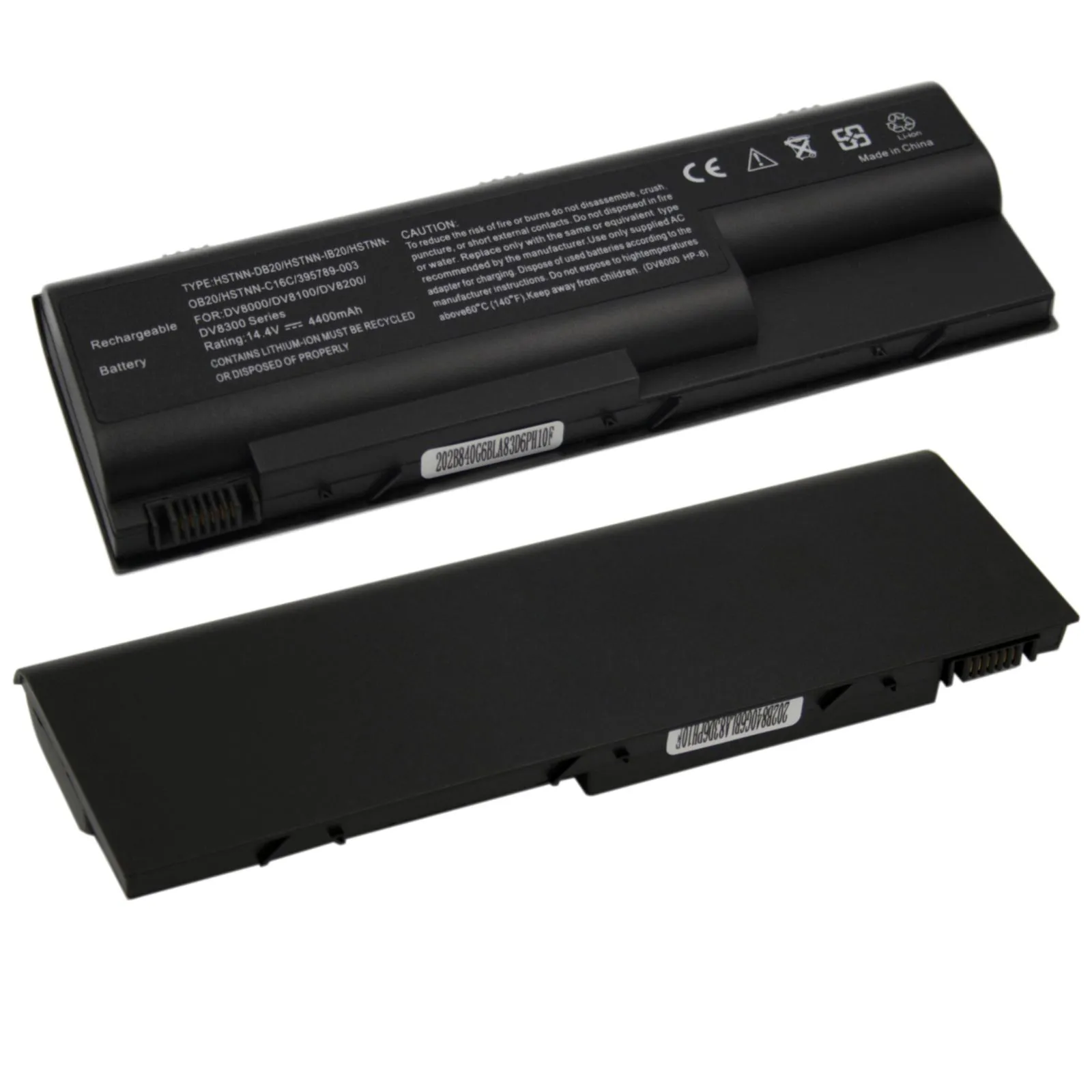 Baterija za HP Pavilion DV8000 (HSTNN-C16C) 14.8V 4400mAh 65Wh Li-ion - Zagreb