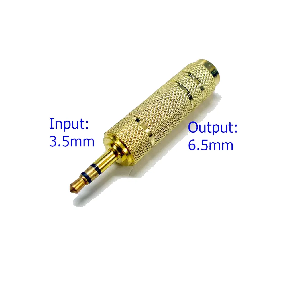 Optimus Audio Adapter (3.5mm muški na 6.3mm ženski, crni) - Zagreb