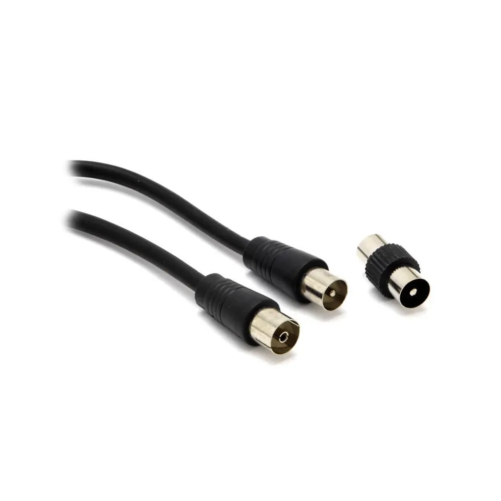G&BL Antenski RF Kabel (2m, IEC Muški na Ženski, crni) - Zagreb