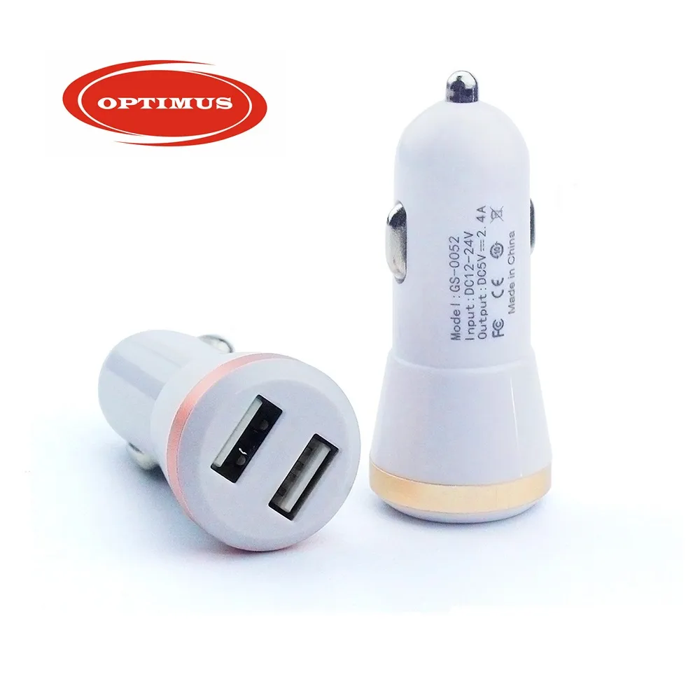 Optimus 5W i 12W auto punjač (2xUSB-A, 1A + 2.4A) - Zagreb