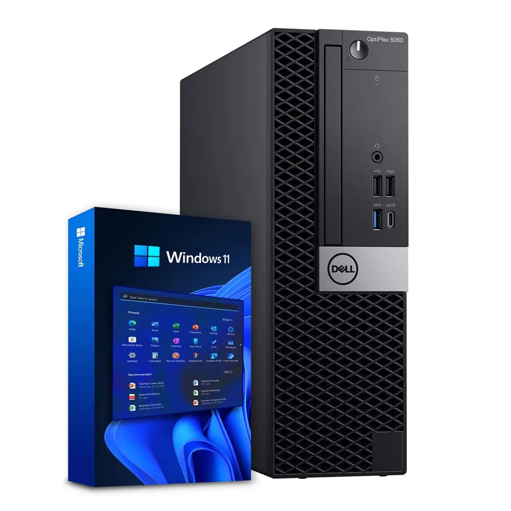 DELL OptiPlex 5060 SFF i5-8600 / 16GB RAM / 256GB SSD NVMe / DVDRW / Win 11 Pro / Refurbished - Zagreb