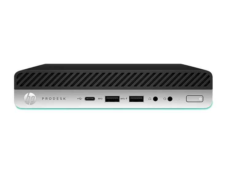 hp prodesk 600 g5 mini pc intel core i3-9100t / 8 gb / 128 gb nvme ssd - slika 1