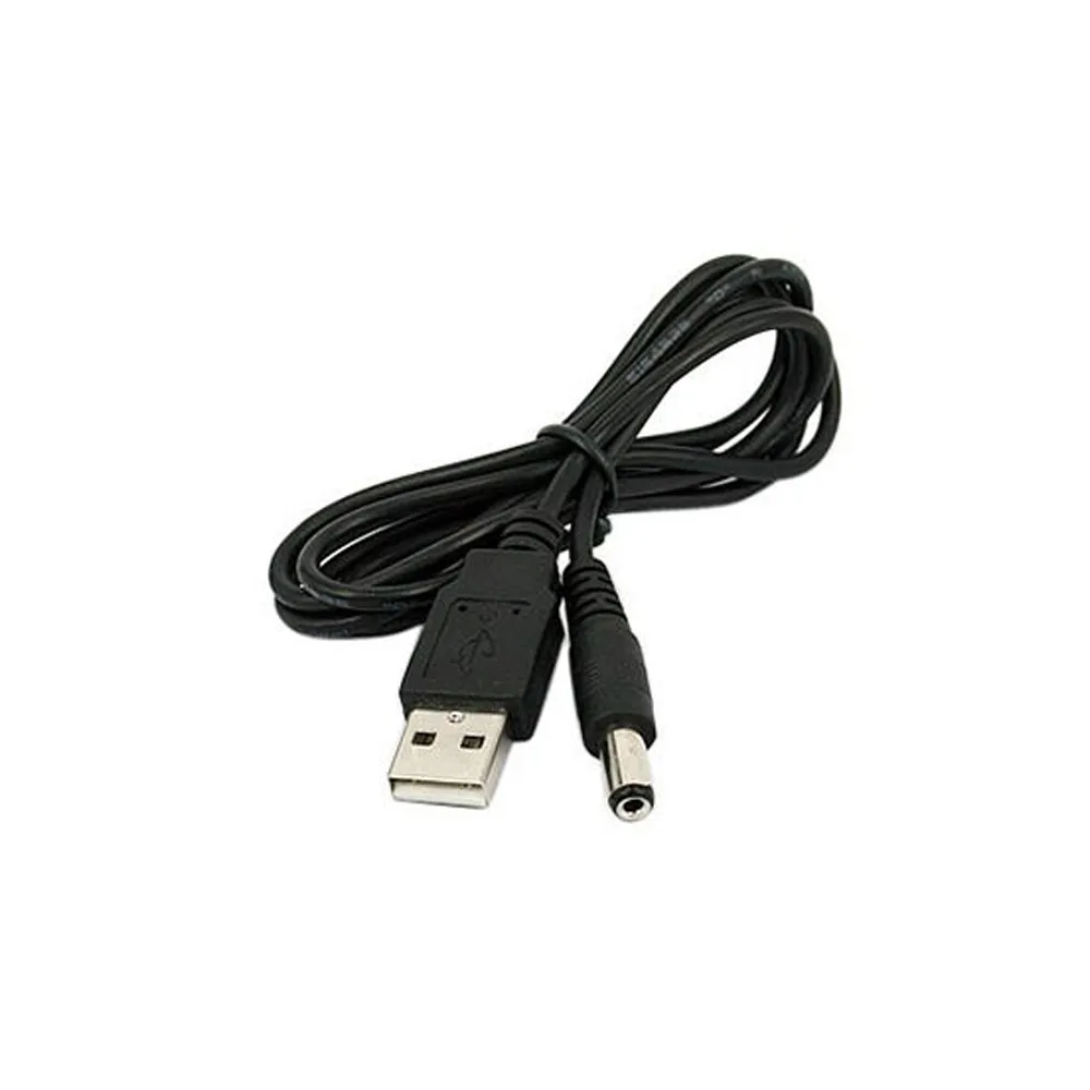 Optimus USB kabel za napajanje (1.5m, USB-A na 5.5x2.1mm DC, crni) - Zagreb
