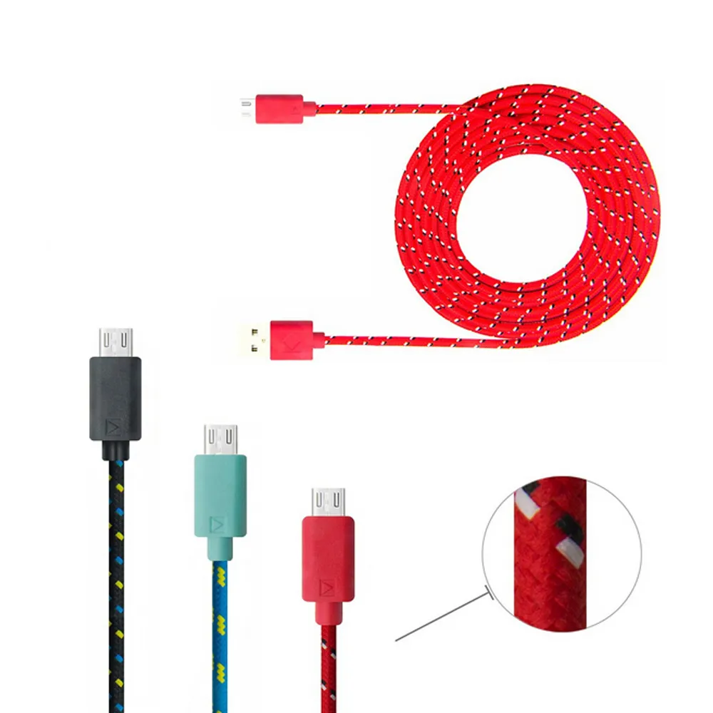 Optimus USB data kabel (2m, USB-a na Micro USB B, pleteni) - Zagreb