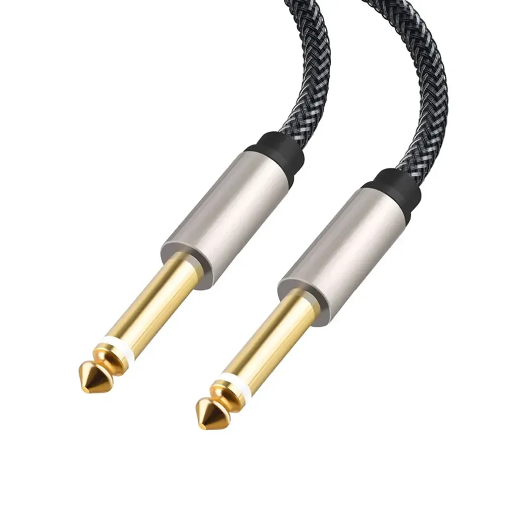 Optimus Audio kabel (10m, 6.5mm Mono Muški na Muški, crni) - Zagreb