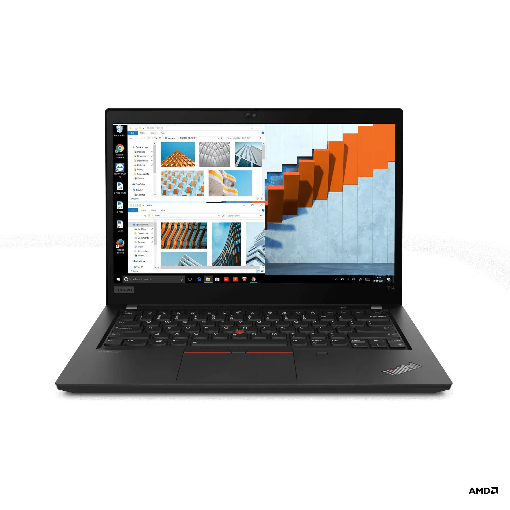 Lenovo ThinkPad T14 G2 Intel Core i5-1145G7 / 16 GB DDR4 / 256 GB NVMe SSD / 14" FHD Touch / Win 11 Pro - Zagreb