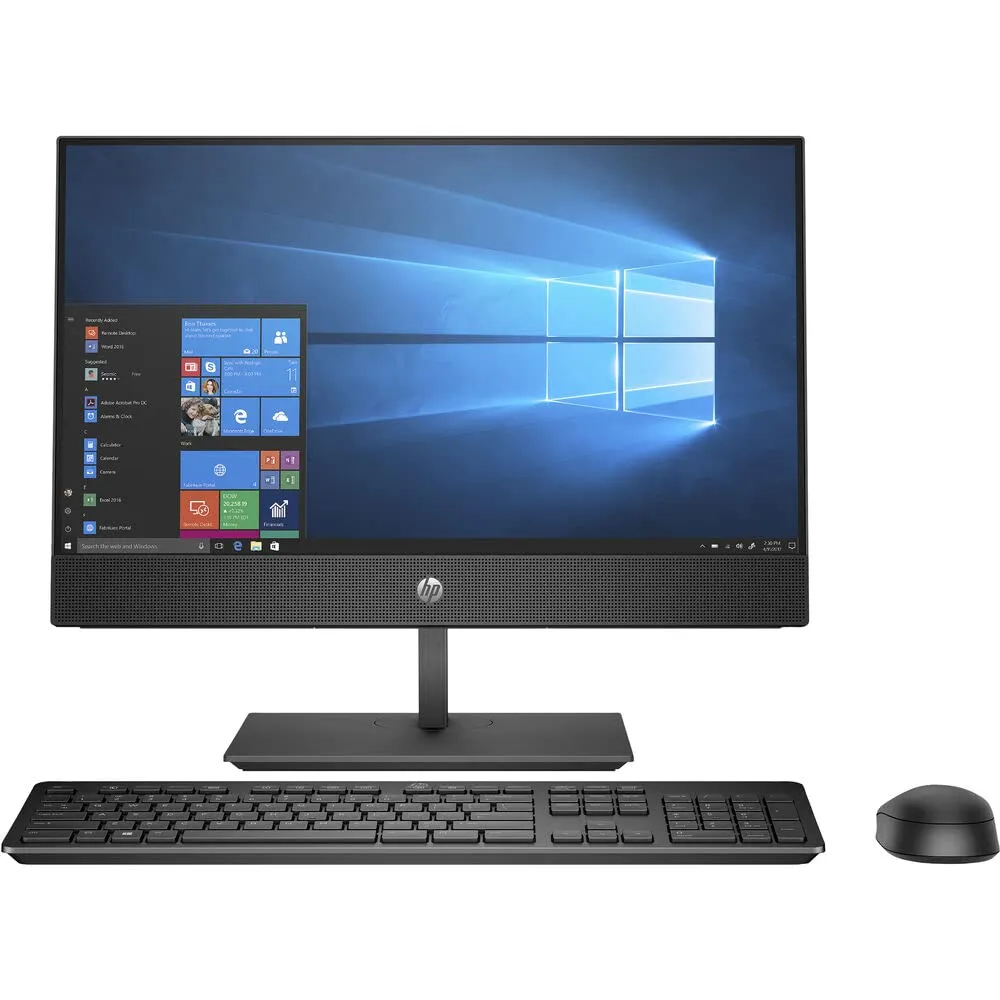 HP ProOne 600 G5 AiO i5-8500 / 16GB RAM / 256GB SSD PCIe / WiFi / Bluetooth / Webcam / Card Reader / 21.5" FHD / Win 11 Pro / Height Adjustable / Refurbished - Zagreb