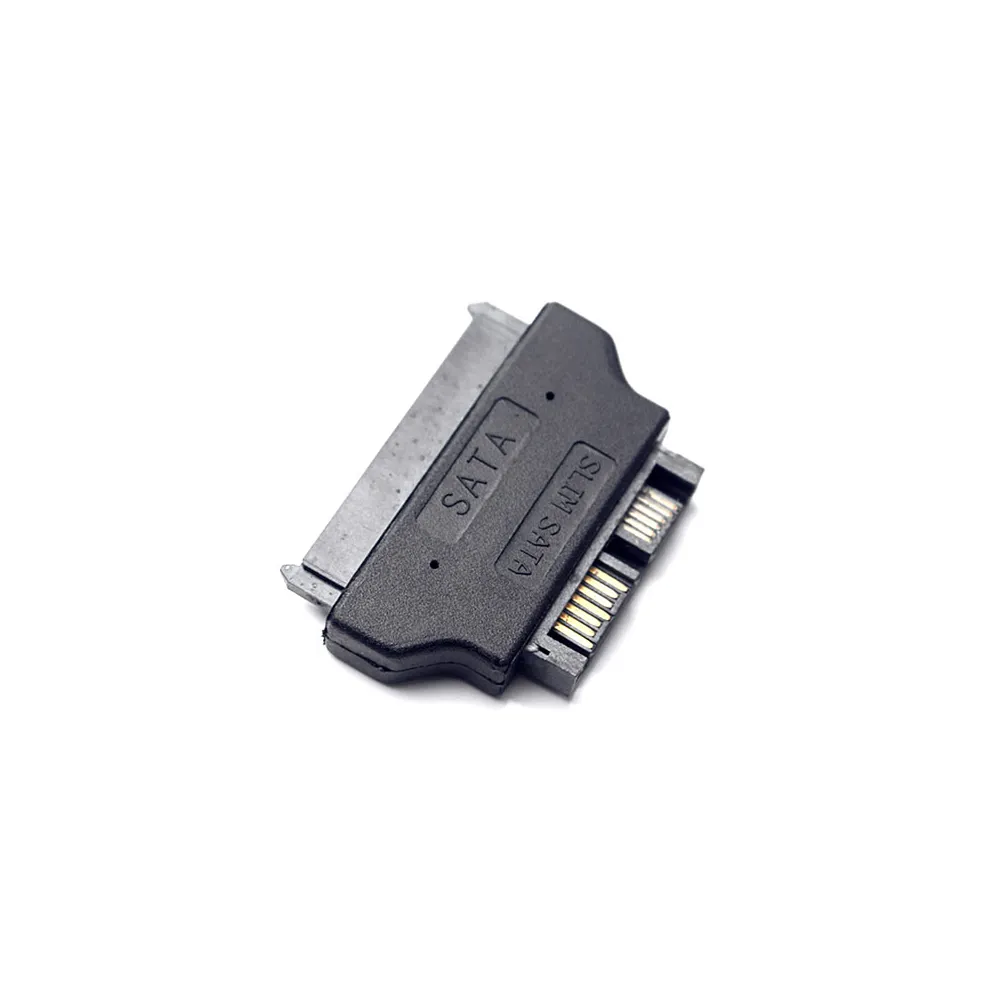 Adapter (Slim SATA 7+6 muški na SATA 22 pin ženski, crni) - Zagreb