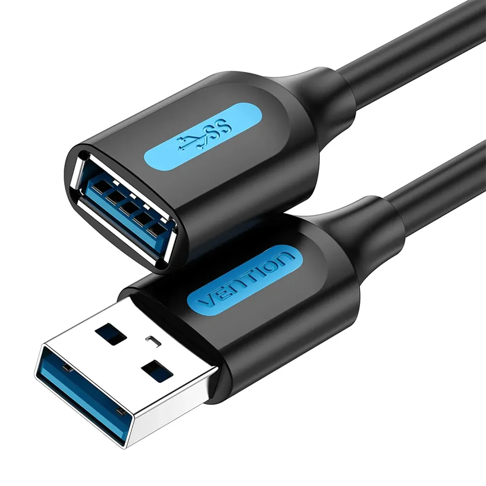 Vention Ekstenzioni kabel (3m, USB 3.0, crni) - Zagreb