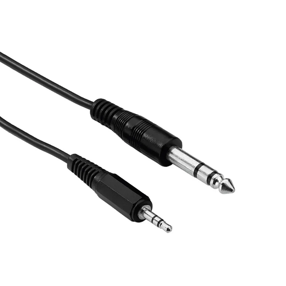 Optimus Audio kabel (10m, 3.5mm Muški na 6.3mm Muški, crni) - Zagreb