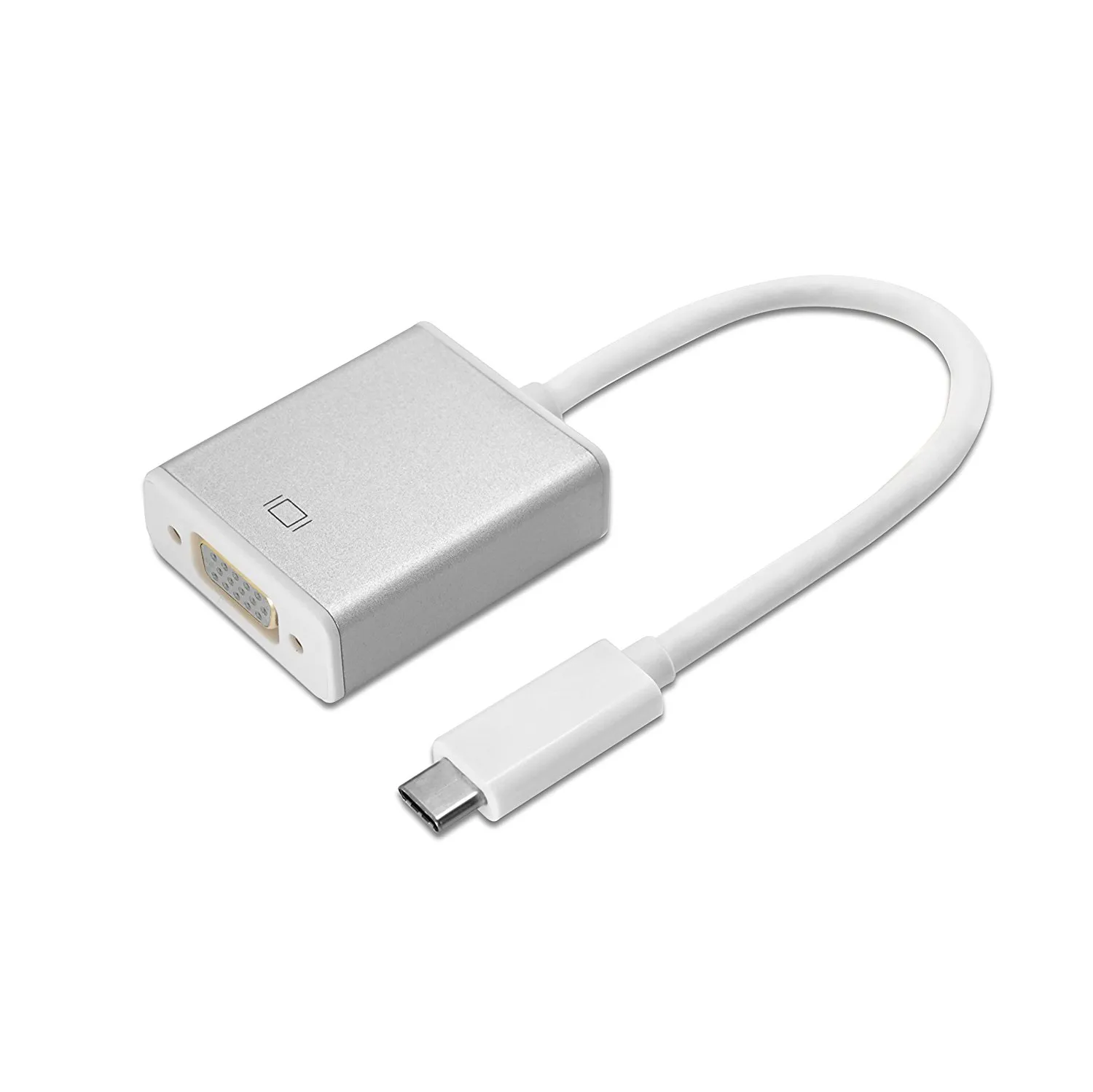 Optimus Konverter Adapter (0.25m, USB-C na VGA, srebrni) - Zagreb