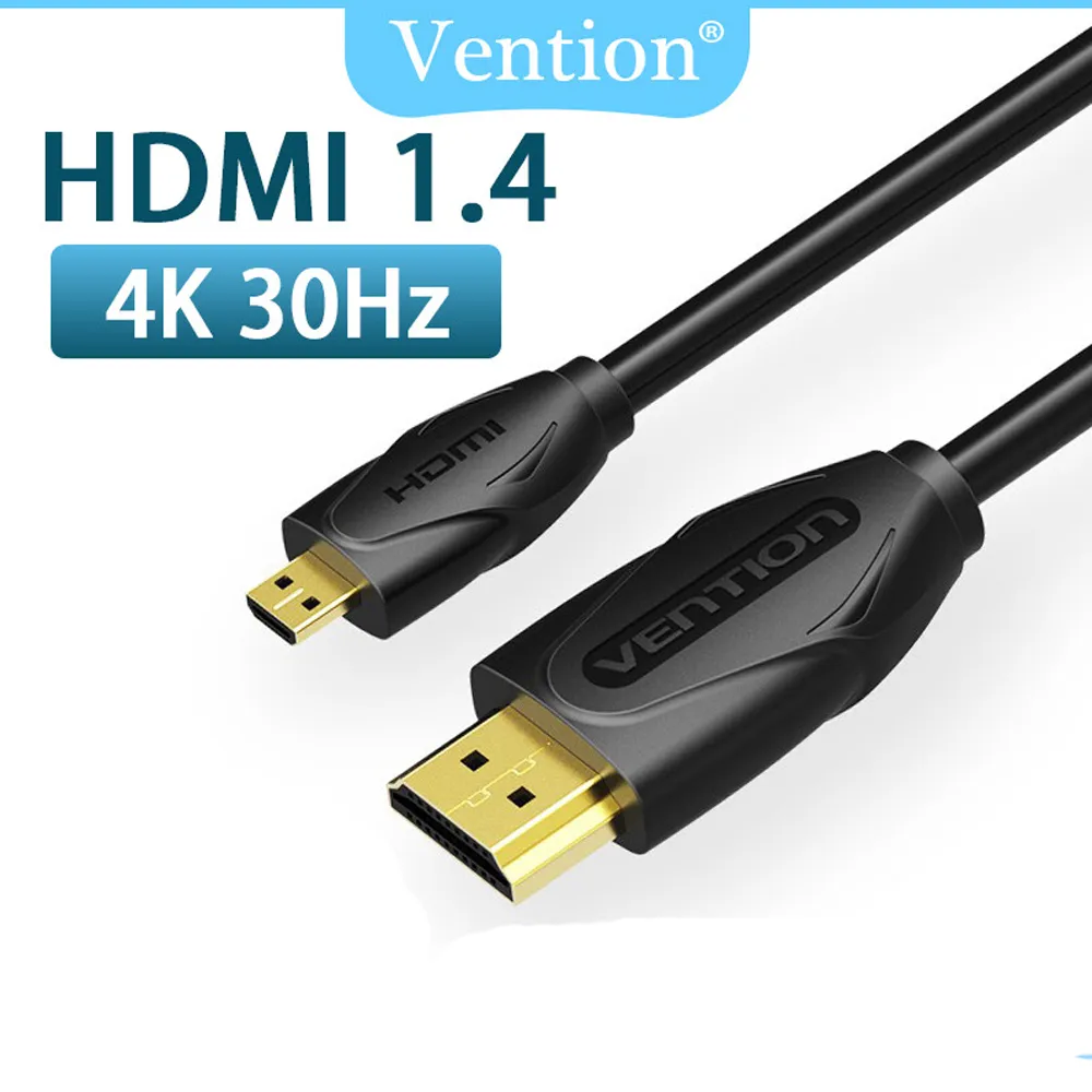Vention HDMI kabel (1.5m, HDMI na Micro HDMI 1.4v, crni) - Zagreb
