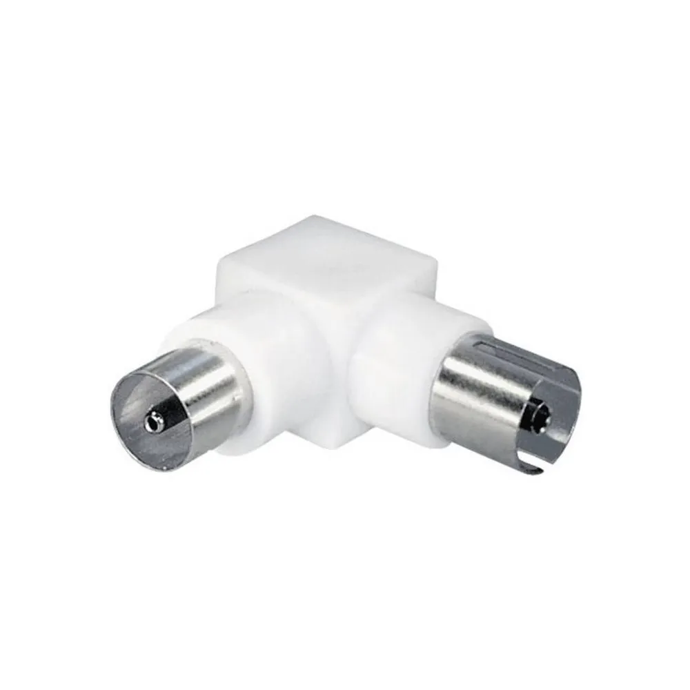 G&BL Antenski Konektor Adapter (9.5mm Muški na Ženski, 90° kutni, bijeli) - Zagreb