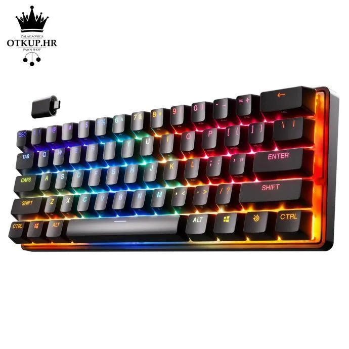 Optomehanička Tipkovnica Steelseries Apex Pro Mini 60% / R1 , Rate!!! - Zagreb