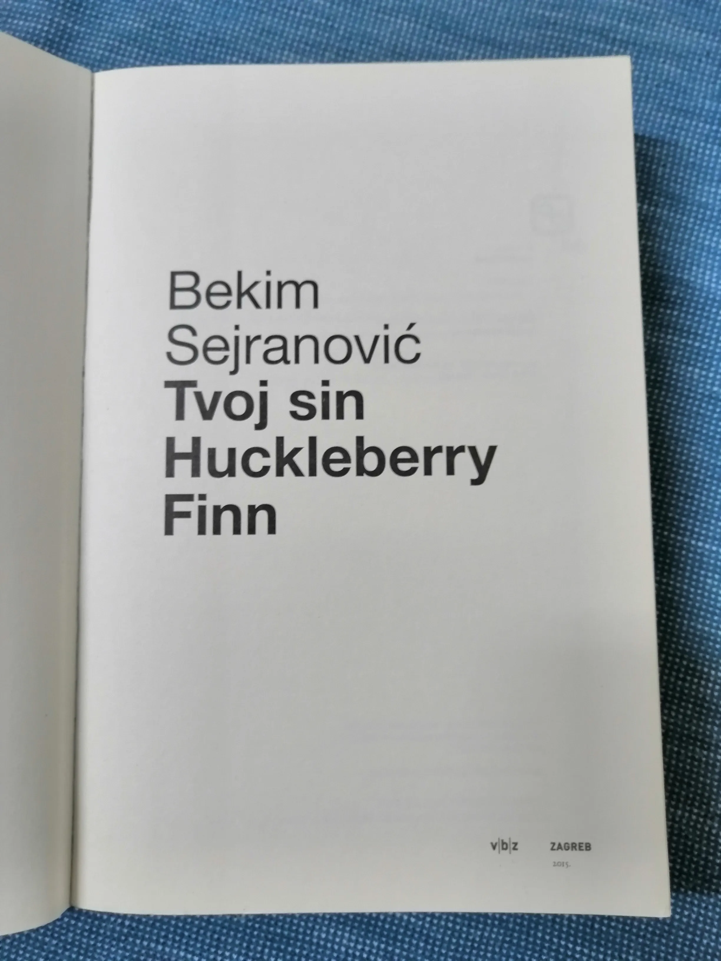 bekim sejranović – tvoj sin huckleberry finn - slika 2
