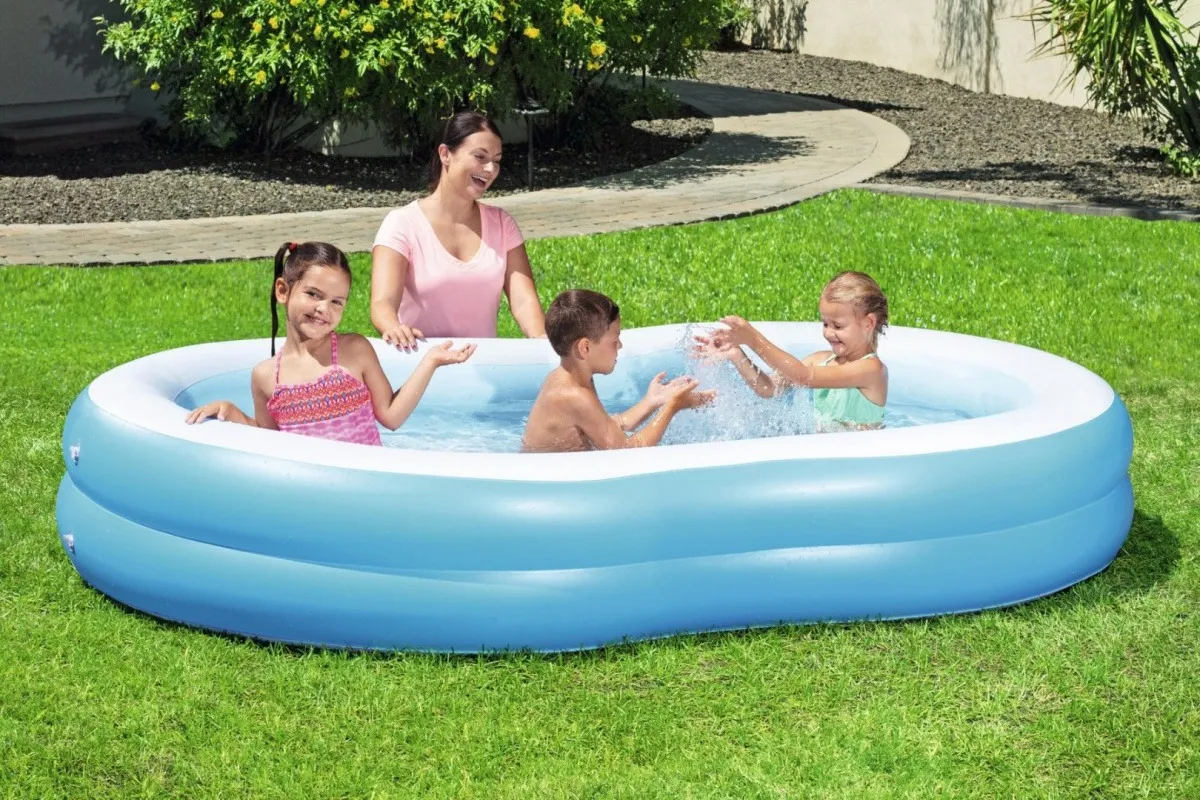 bazen na napuhavanje big laguna 262 157 46cm bestway - slika 6