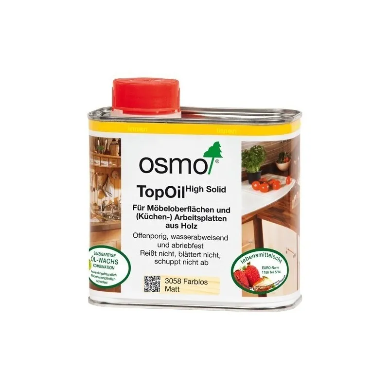 OSMO 3058 TopOil - bezbojan, mat 0,50 l - Osijek