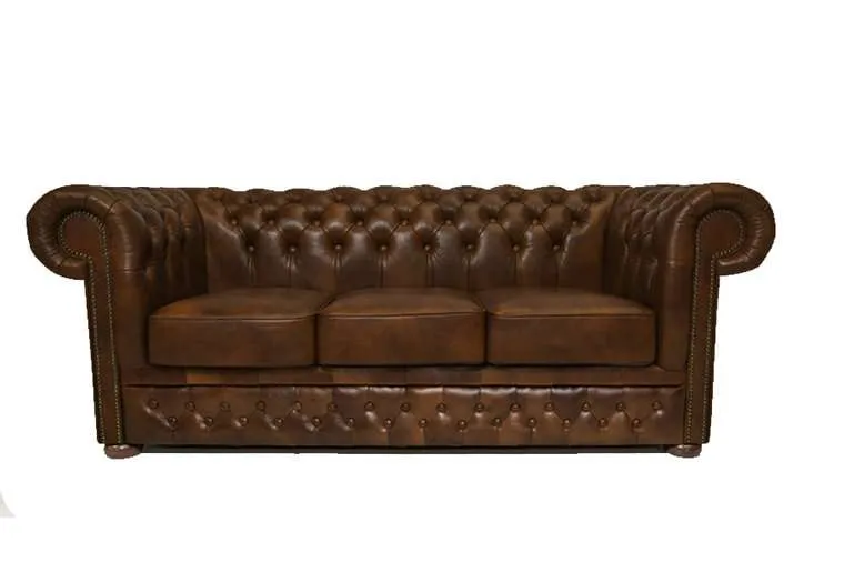 Chesterfield Trosjed First Class Leather | 3-sjedišta - Ježdovec, Zagreb