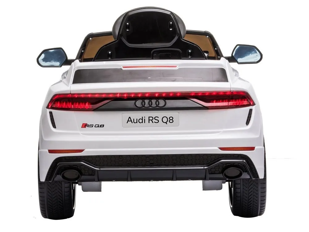 licencirani auto na akumulator audi rs q8 - bijeli - slika 5