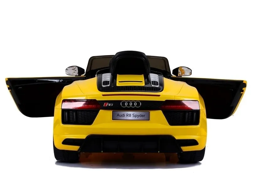 licencirani auto na akumulator audi r8 xl – žuti - slika 5