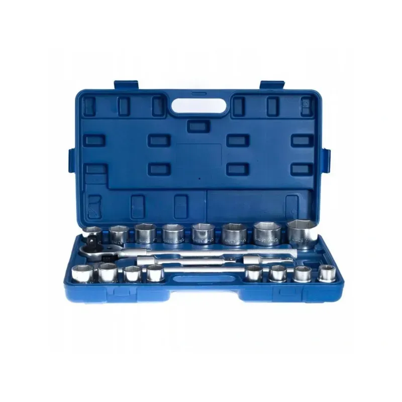 set nasadnih ključeva, šesterokutni, 19- 50 mm, 3/4", kovani crv - slika 2