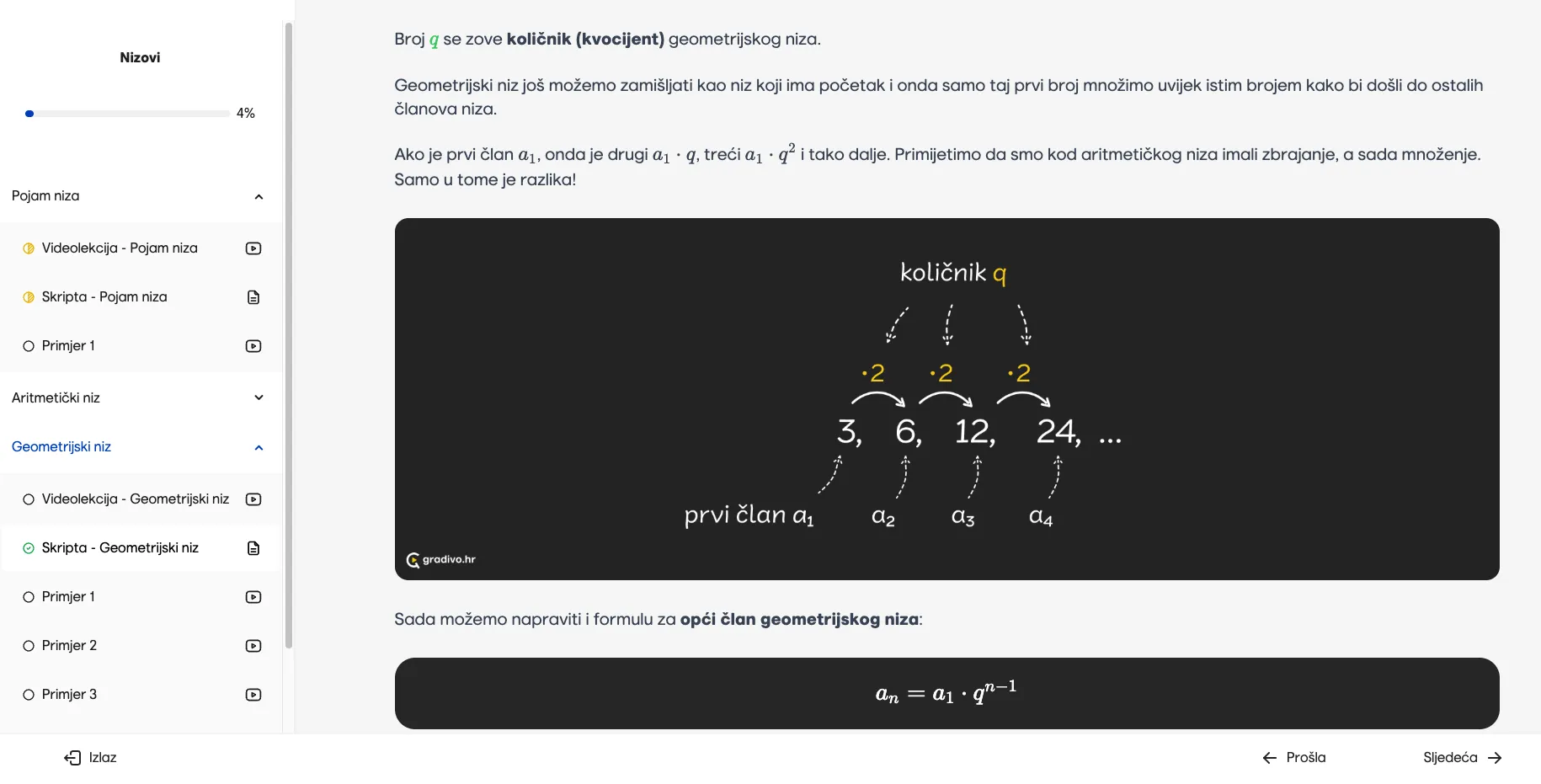 online instrukcije za 4. srednje | gradivo. hr - slika 5