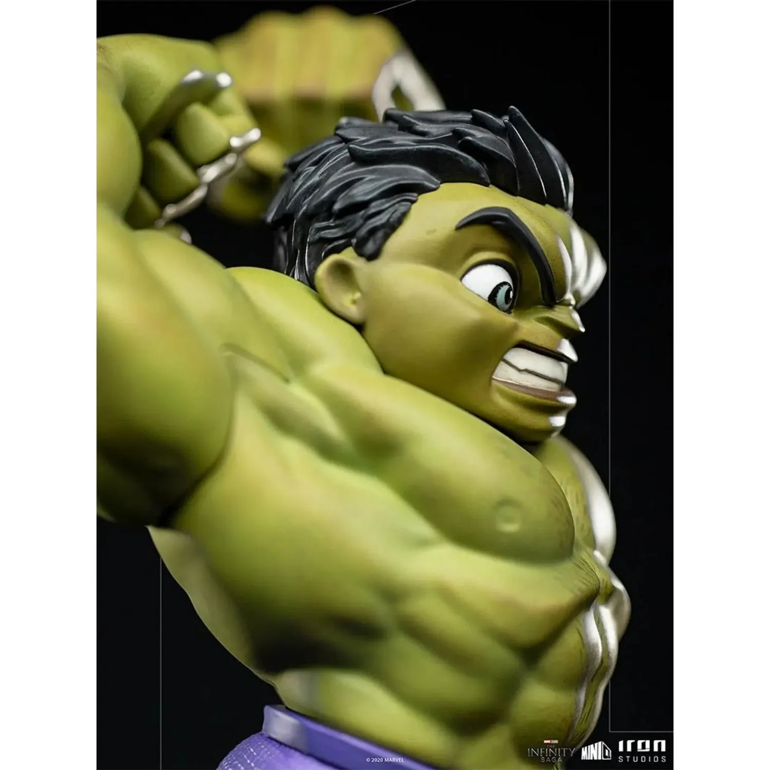 iron studios minico: the infinity saga – hulk figura, 23cm - slika 5