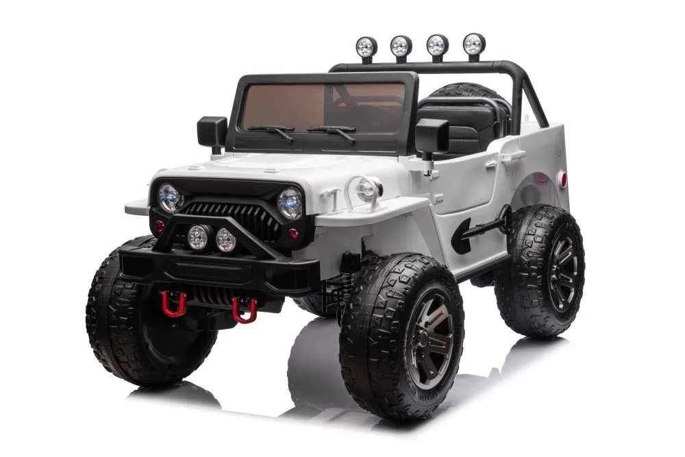auto na akumulator jh-102 4x4 - bijeli - slika 6