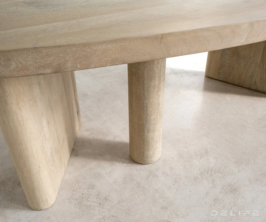 klub stolić wido 110x50x35cm, materijal: mango - slika 5