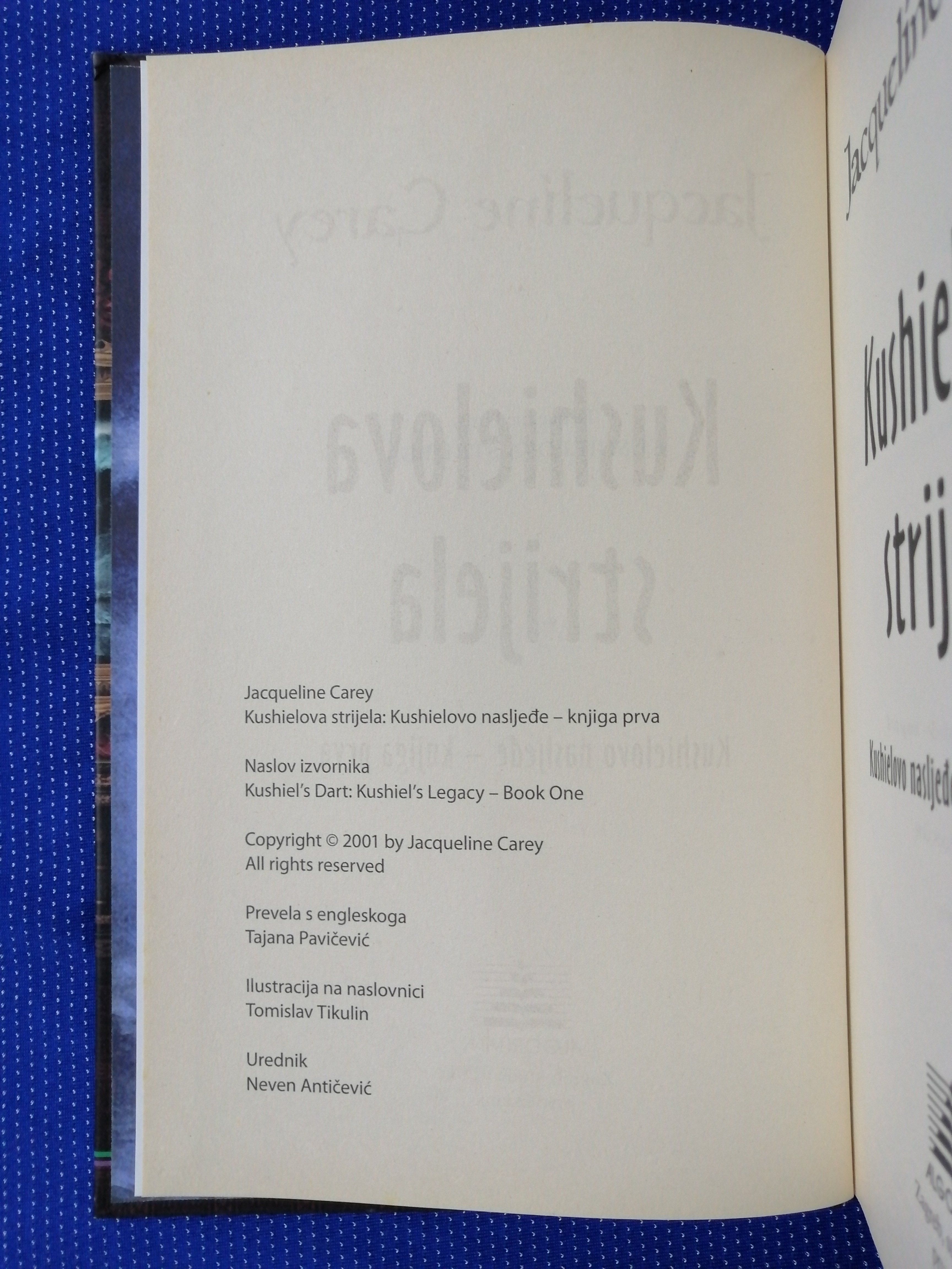 jacqueline carey – kushielova strijela - slika 3