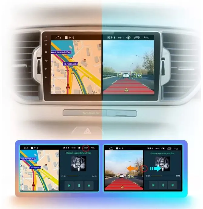 original radio kia sportage 4 navigacija android multimedija wifi - slika 2