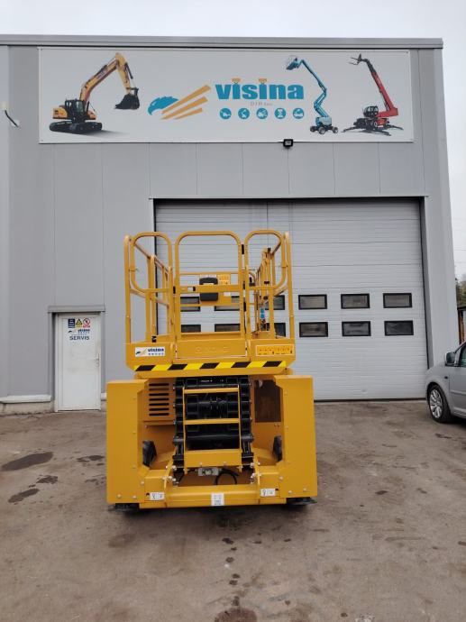 samohodna podizna platforma xcmg sa pogonom 4x4, visina 12 m - slika 7