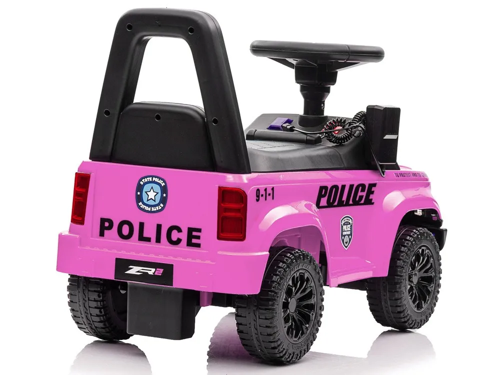 dječja guralica police - roza - slika 9