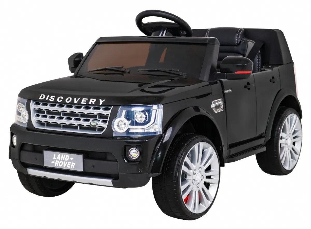 Licencirani auto na akumulator Land Rover Discovery 2 - crni - Mursko Središće