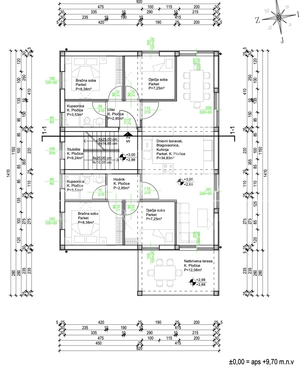 seline- stan na i. katu - 84,89 m2 - slika 13