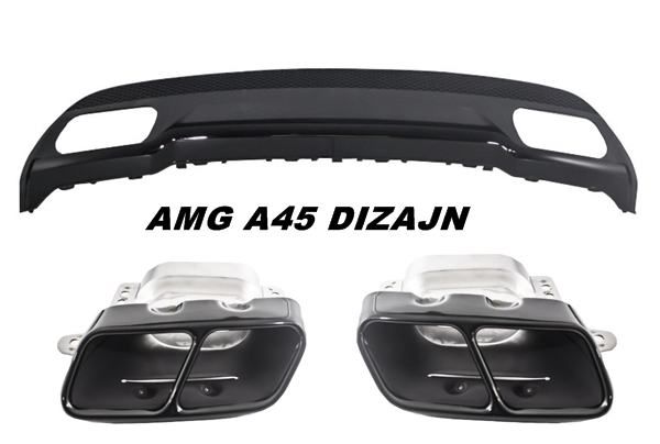 tuning za mercedes a klasa w176 od 2012- branici- pragovi-spoiler-a45 - slika 13