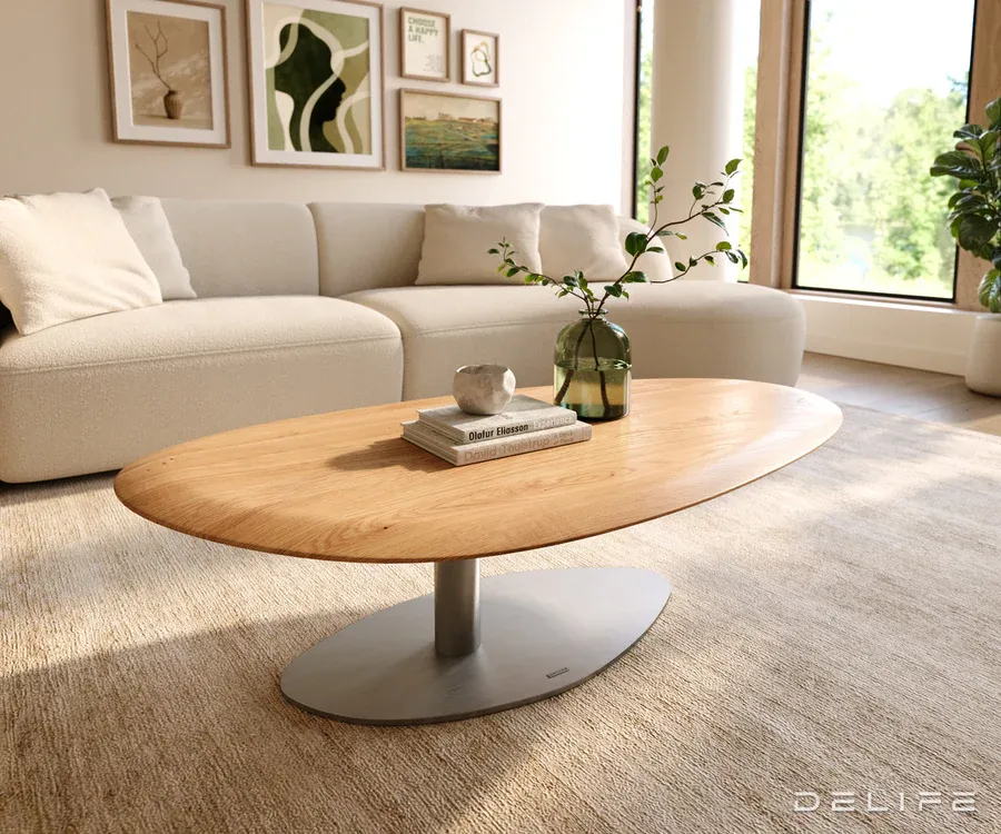 Klub stolić Edge 140x75cm, Materijal: Hrast - Čakovec