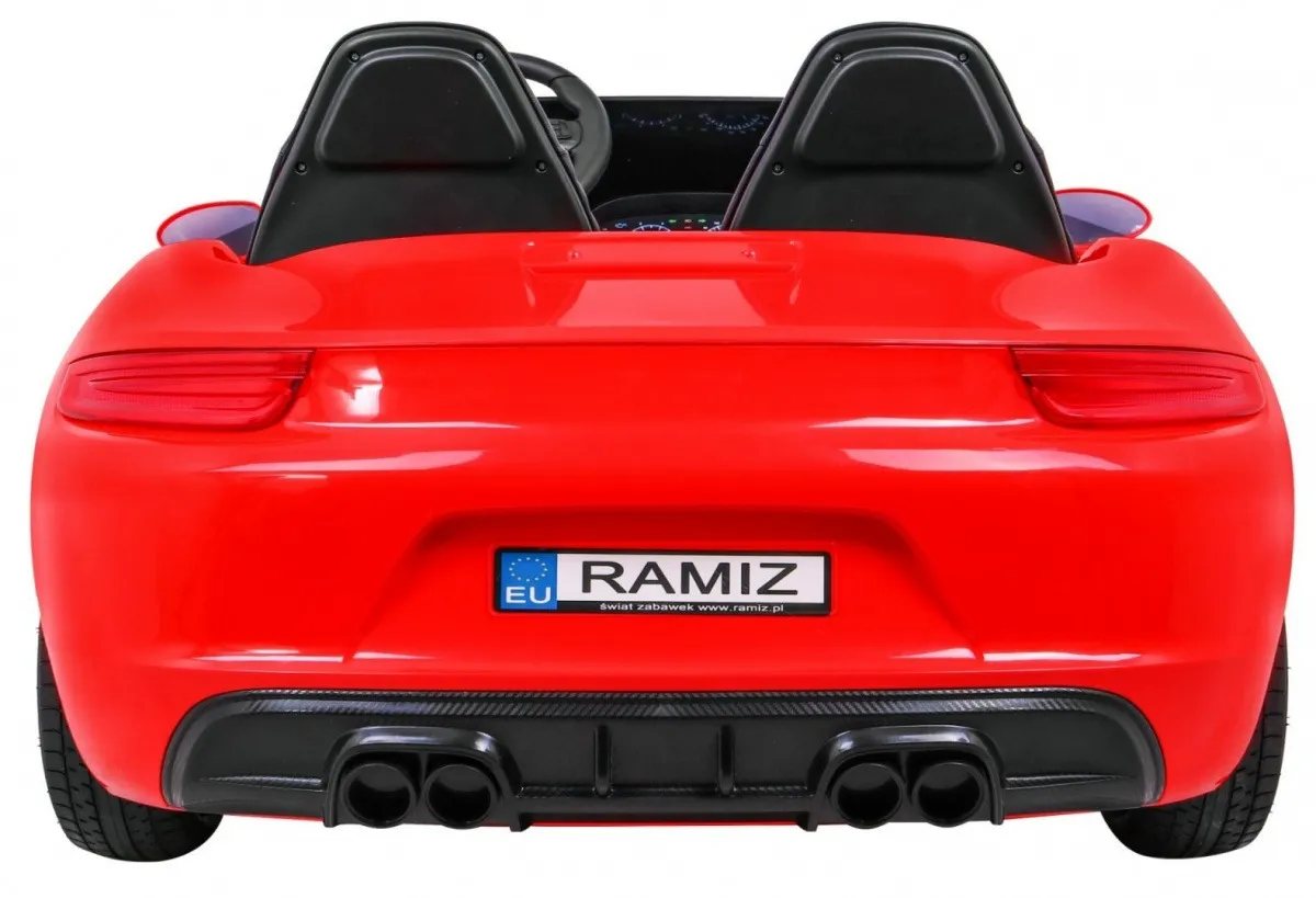 auto na akumulator perfecta - dvosjed - crveni - slika 4