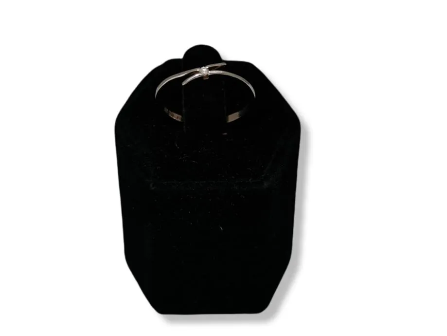 zlatni prsten 1,21g 14k // r1, rate !! - slika 2