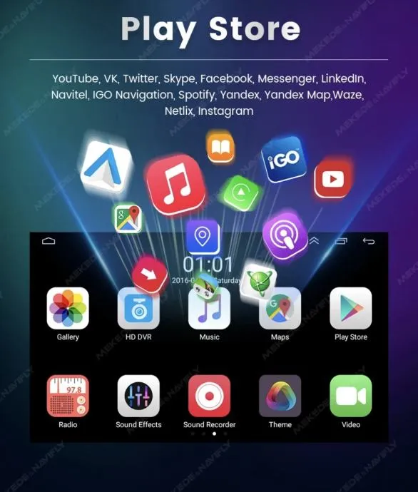 original multimedija za suzuki jimny android navigacija wifi kamera - slika 5