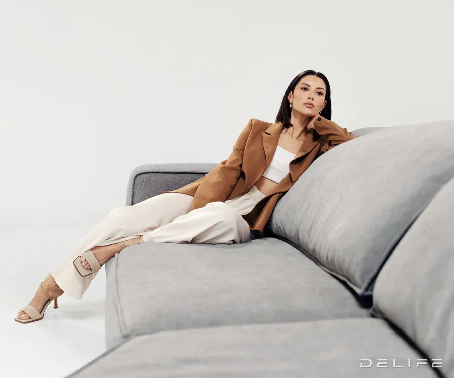 sofa snoosh 400x200cm, materijal: strukturirana tkanina - slika 8