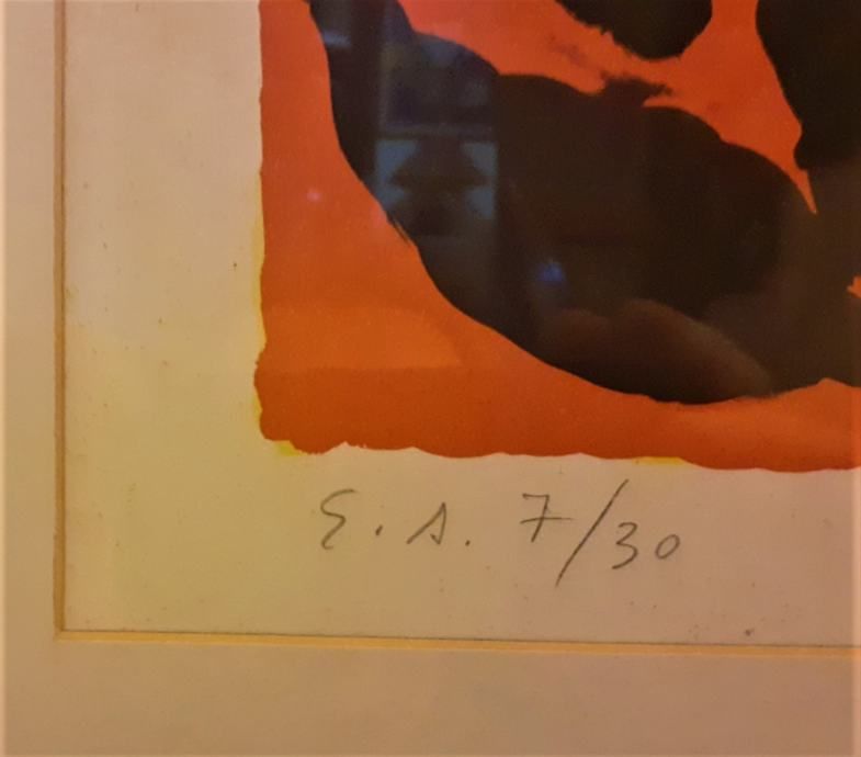 edo murtić - originalna grafika e.a 7 / 30 - slika 2