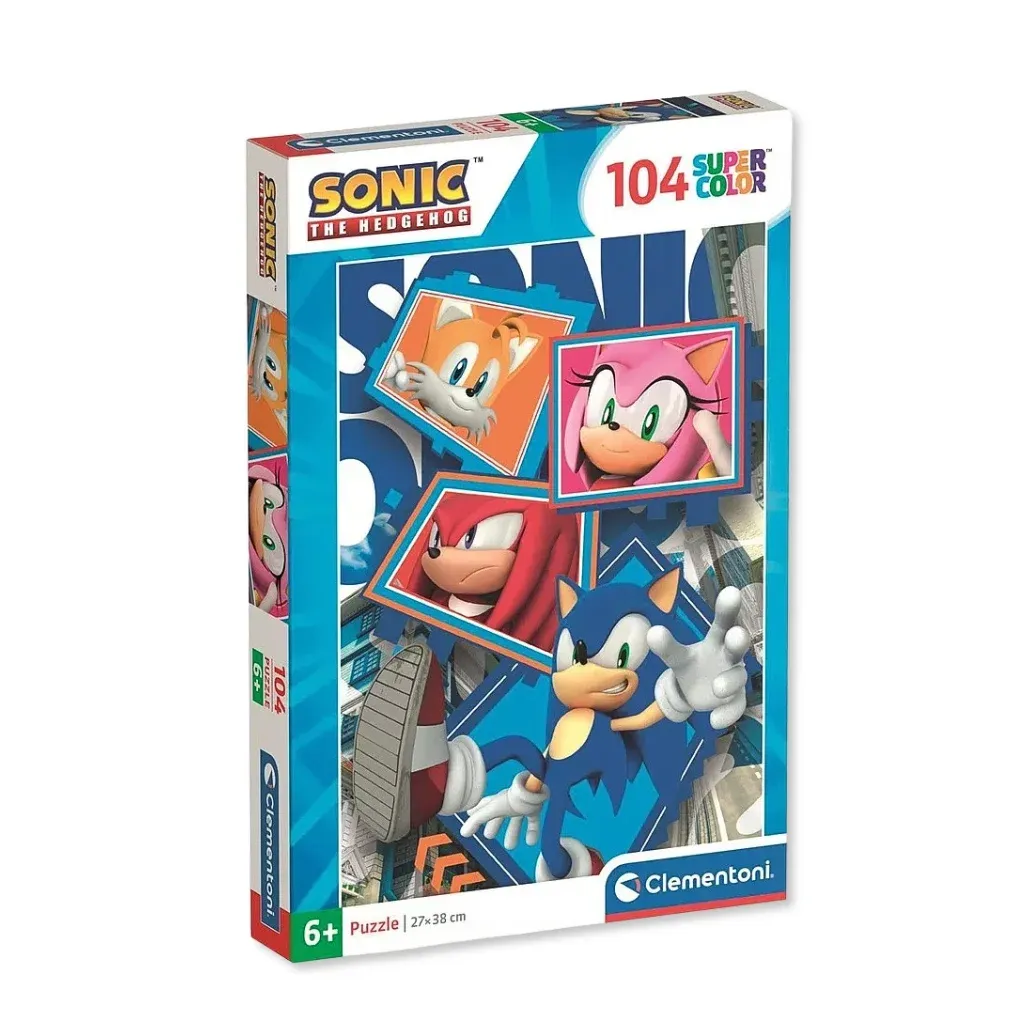 Sonic the Hedgehog puzzle – Team, 104pcs - Zagreb