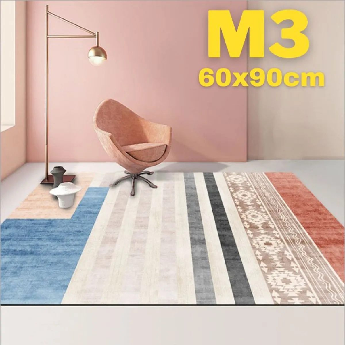 60x90cm - dizajnerski tepih - slika 4