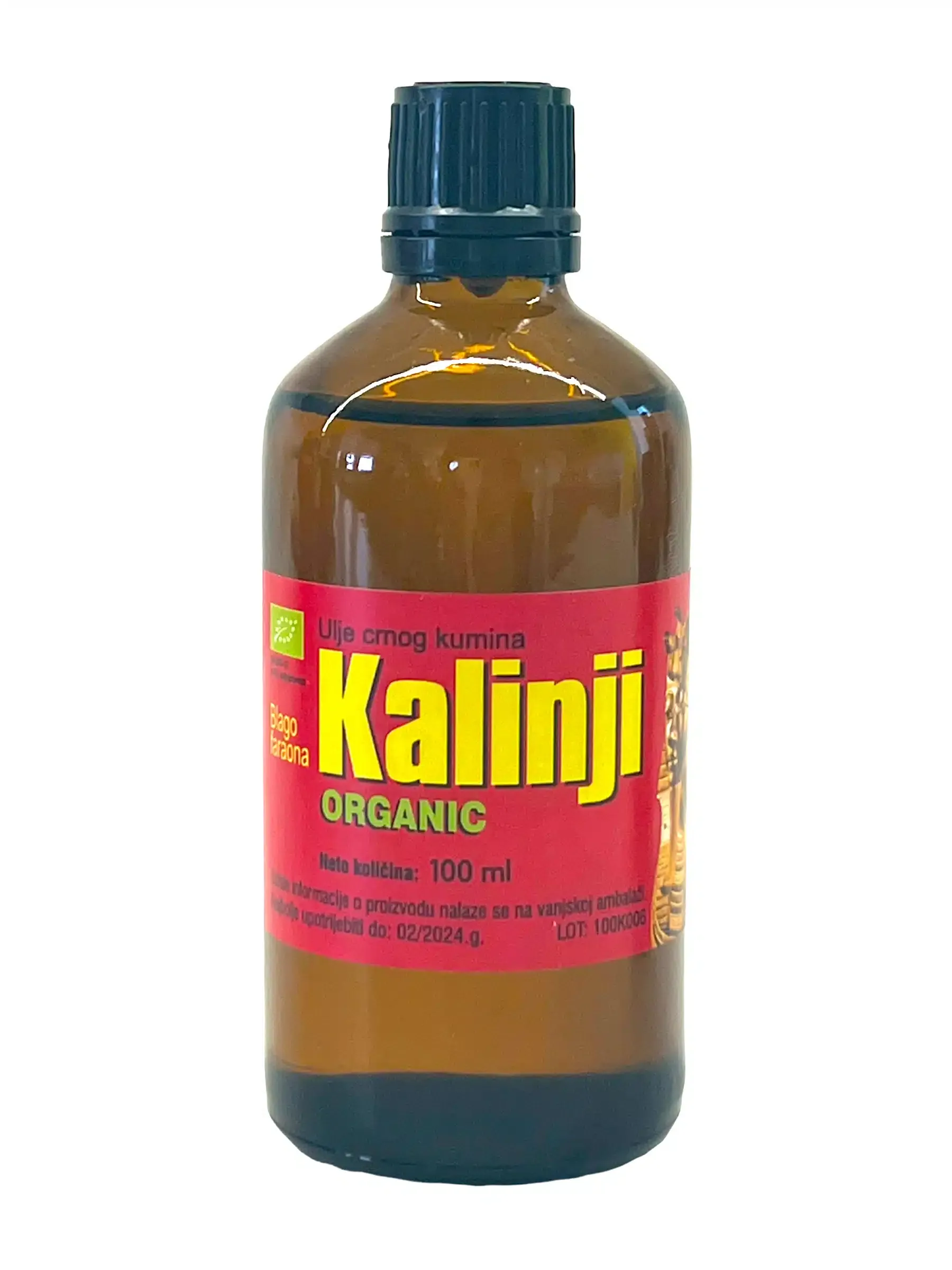 kalinji organic ulje crnog kumina 100ml - slika 2